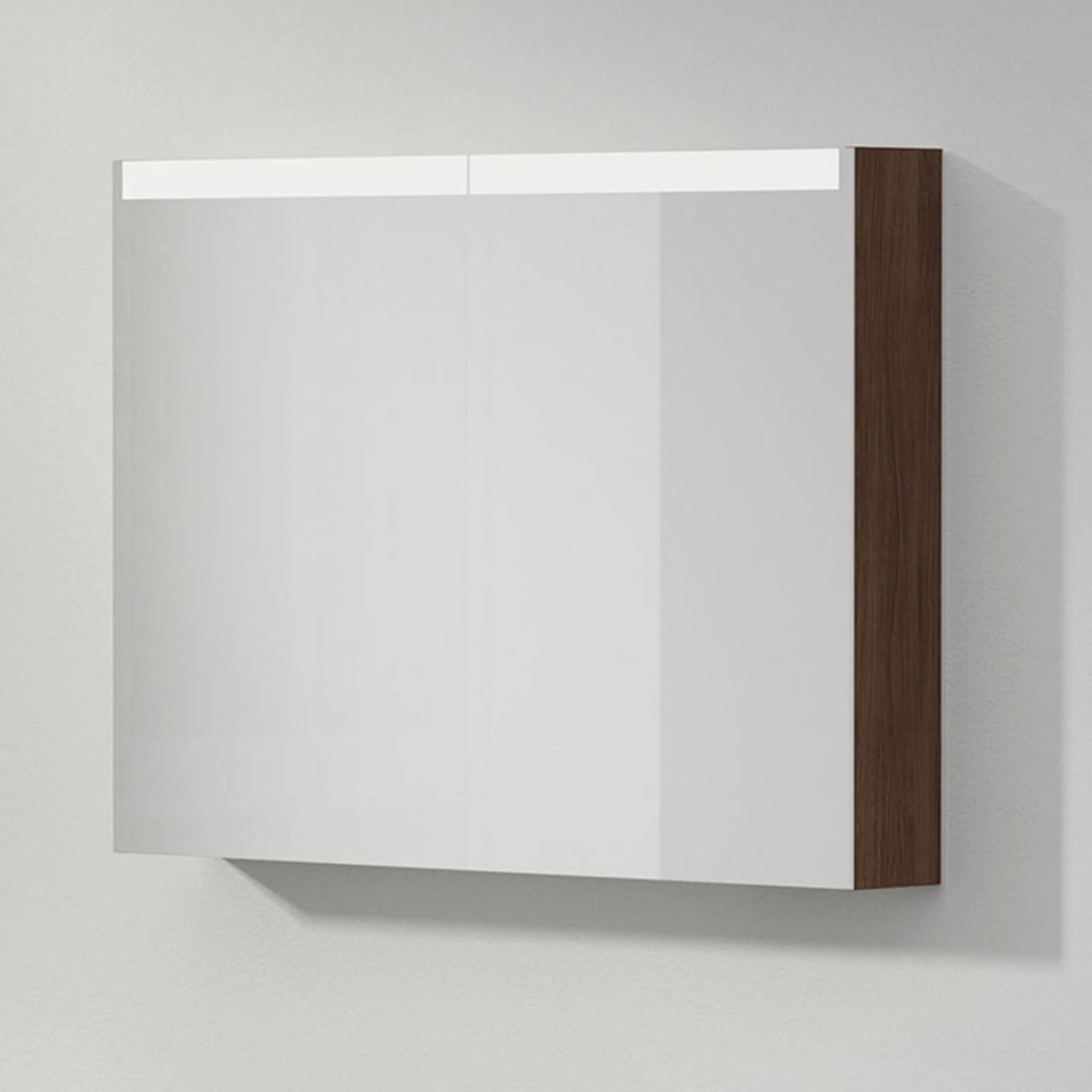 Spegelskåp Stage 100, Dark Oak, 2Luckor,1000x720x140 Bredd: 1000 mm, Dark Oak, Dubbla luckor