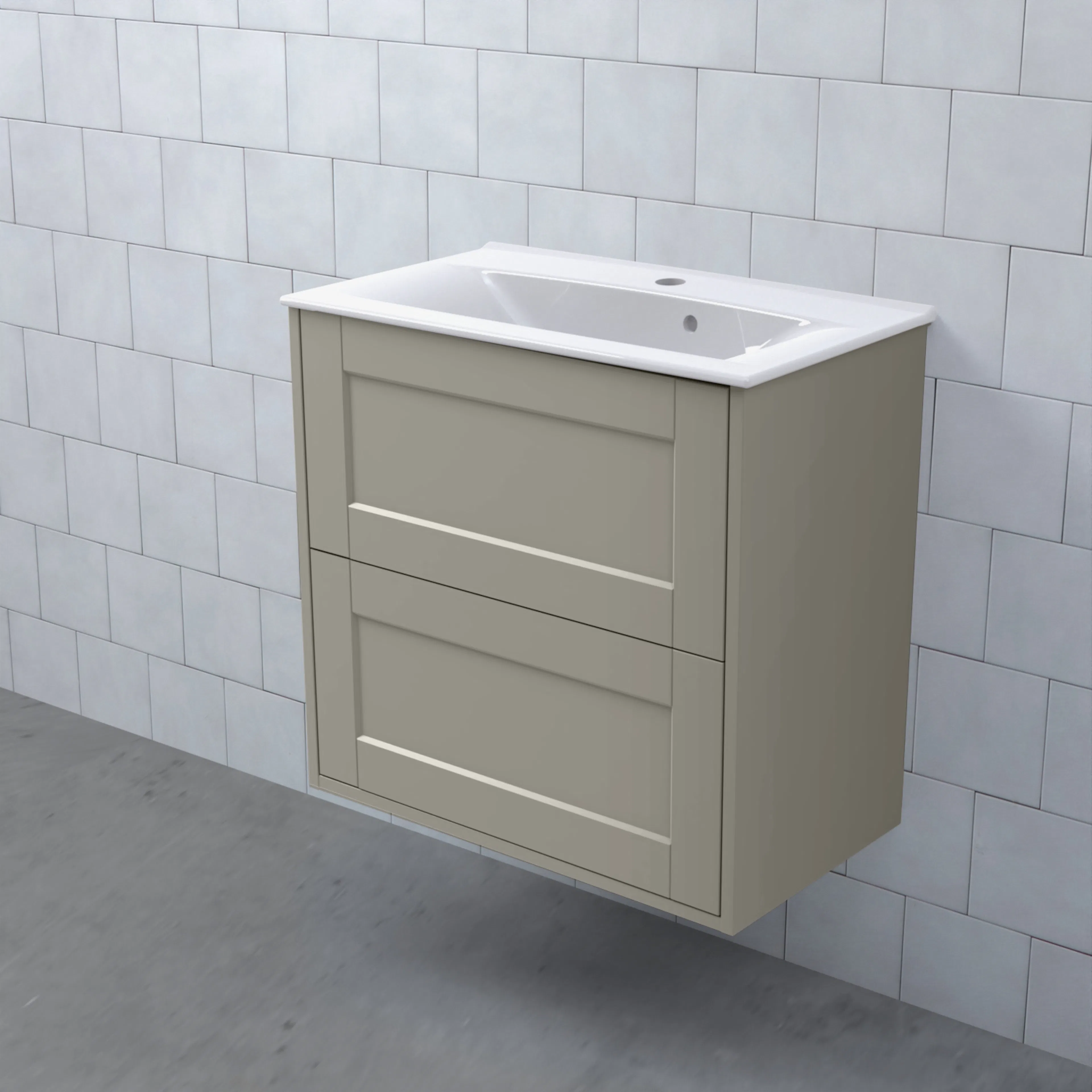 MEJDA Kommod Hög 60-35 Dälja Sand BxHXD: 598x572x365 mm, Dälja Sand