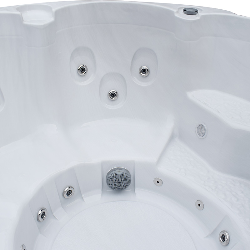 Spabad Westerbergs Marstrand 29 Jets Vit med Extra Tjockt Termolock