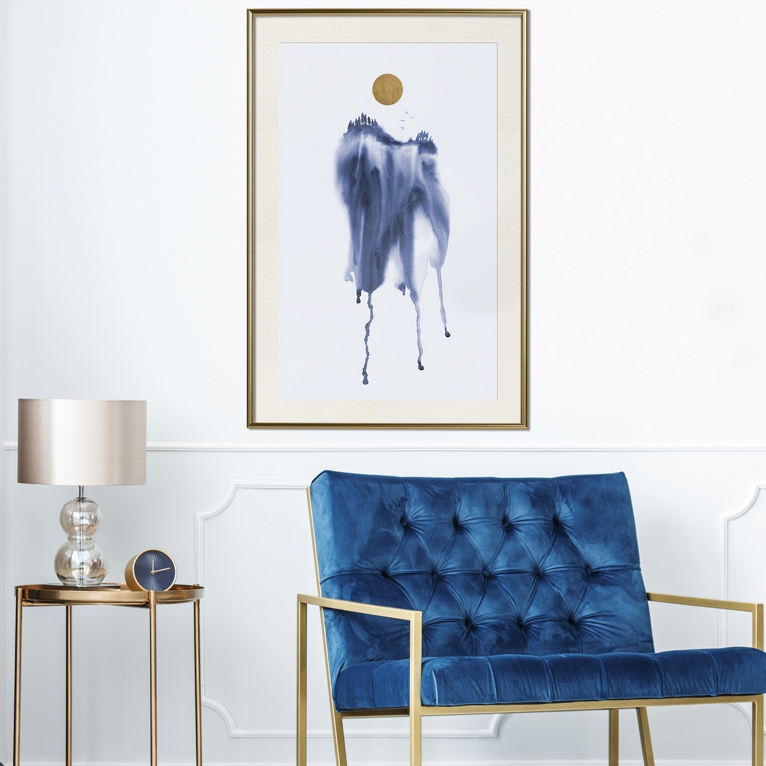 Poster Artgeist Affisch Watercolour Abstraction