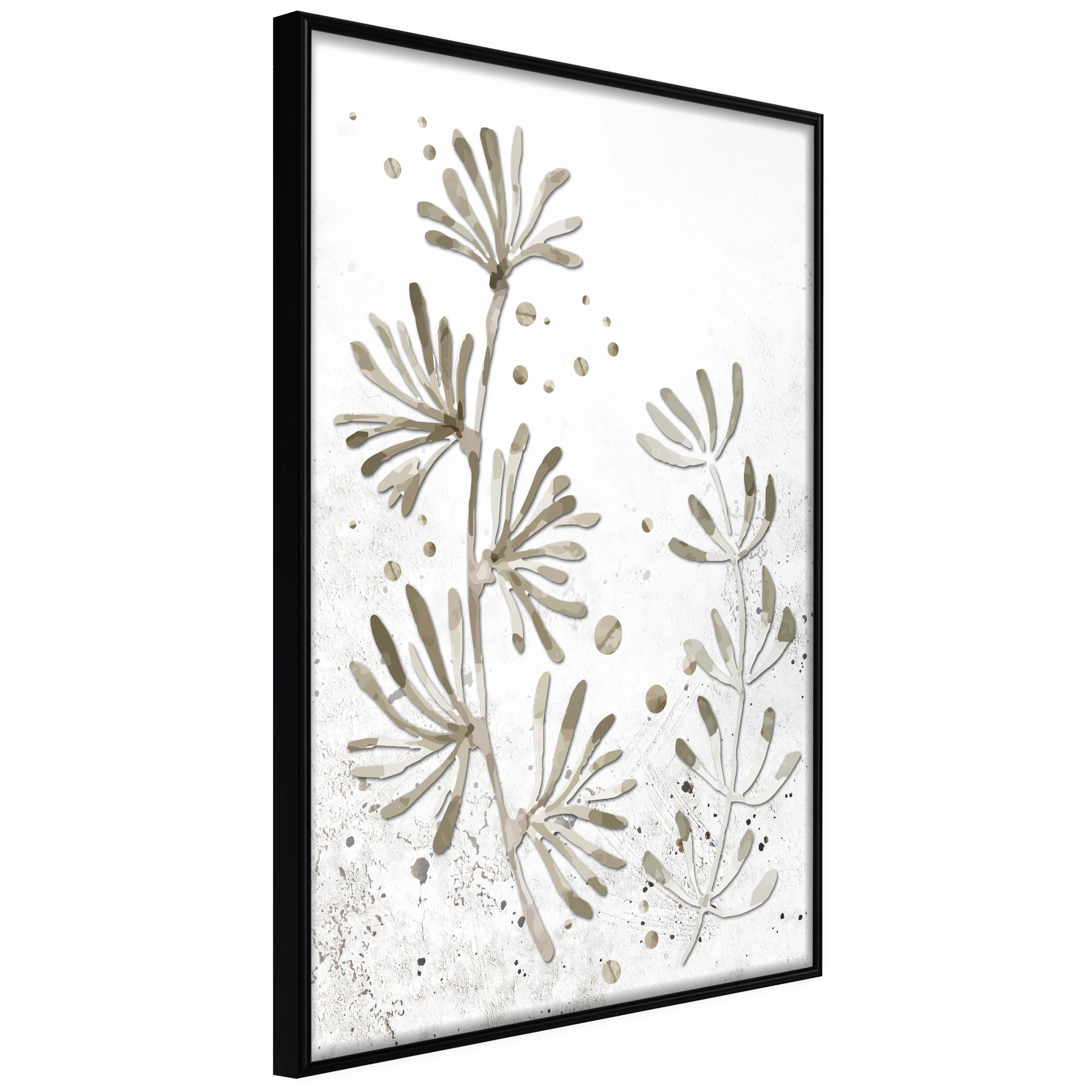 Affisch - Bent Twigs [Poster] 40x60 Svart ram, 40x60 cm