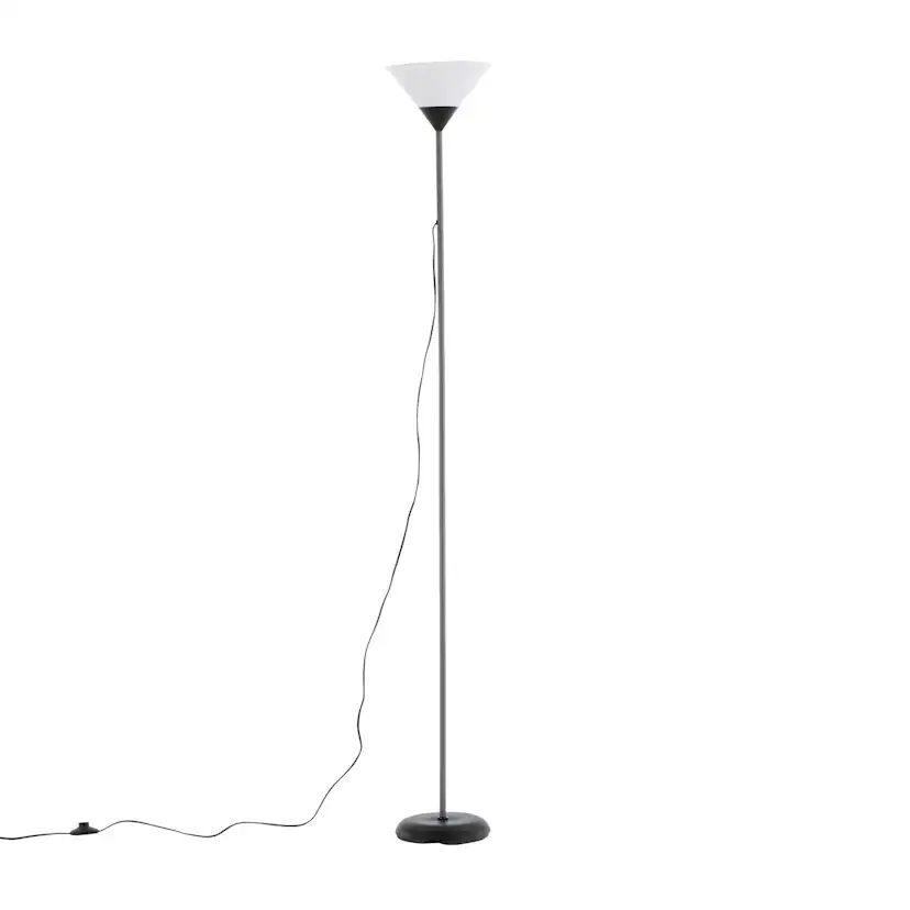 Batang -Floor Lamp - Pink/White Ljusgrå/Vit