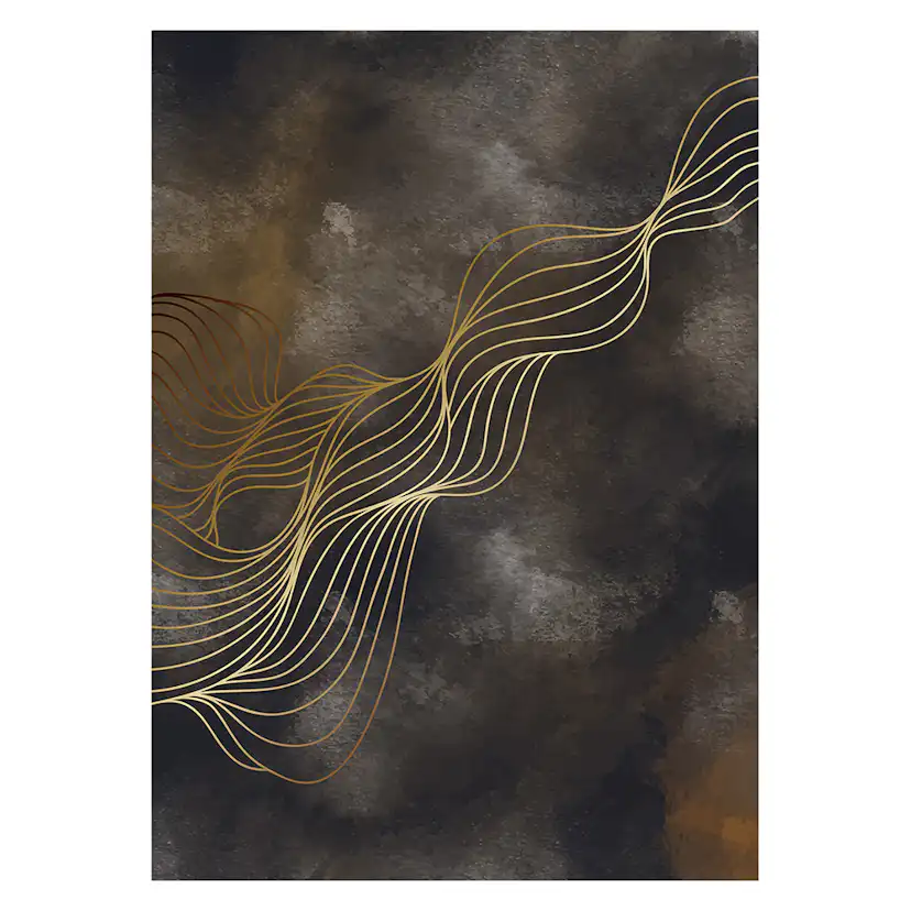 Posters Venture Home Wave Multifärg