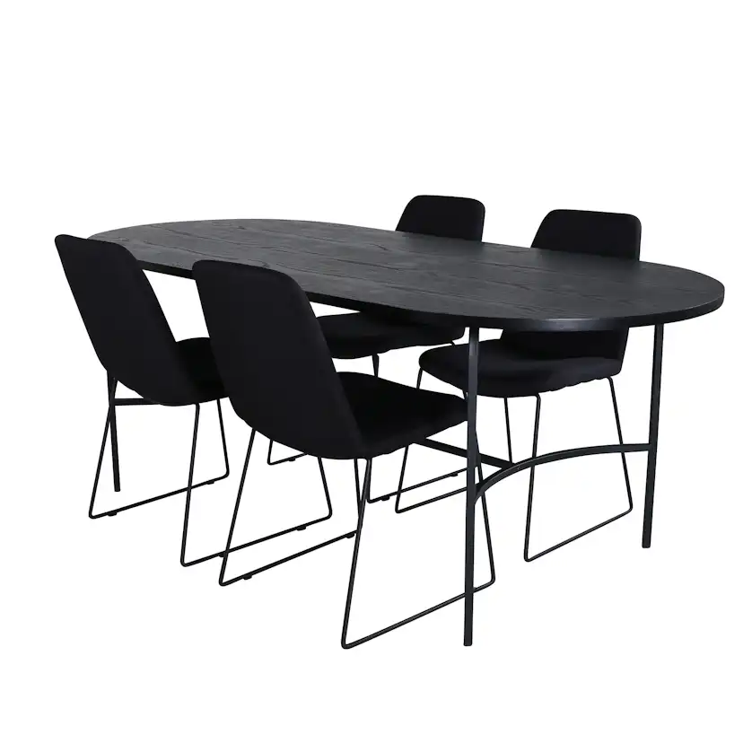 Matgrupp Venture Home San Francisco med 4 Muscot Stolar