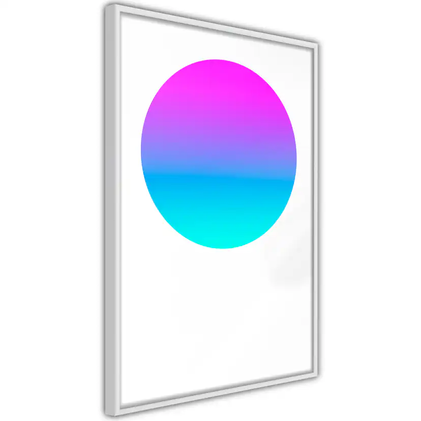 Poster Artgeist Affisch Colourful Circle