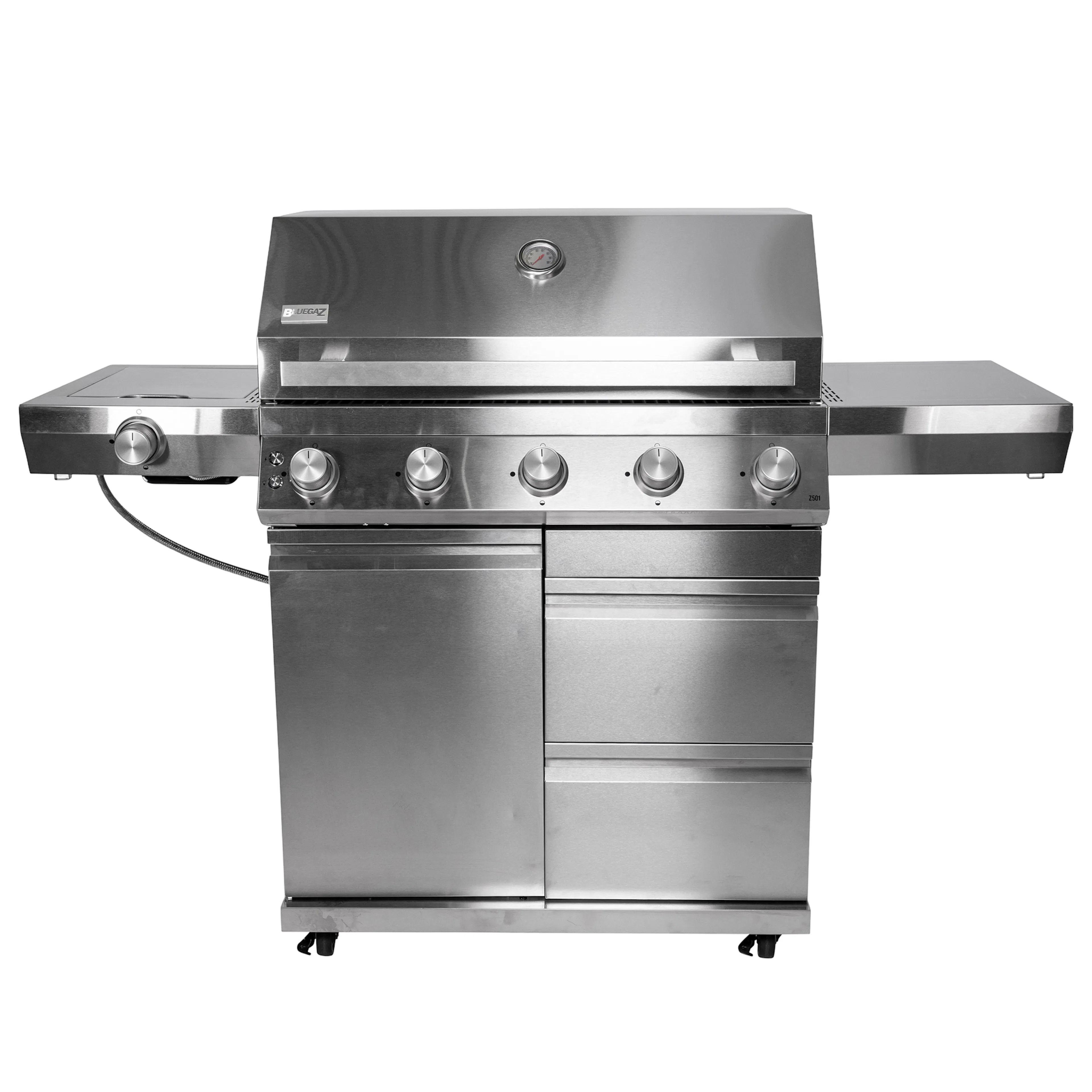 Bluegaz Z501 Gasolgrill rostfri Färg: Silver