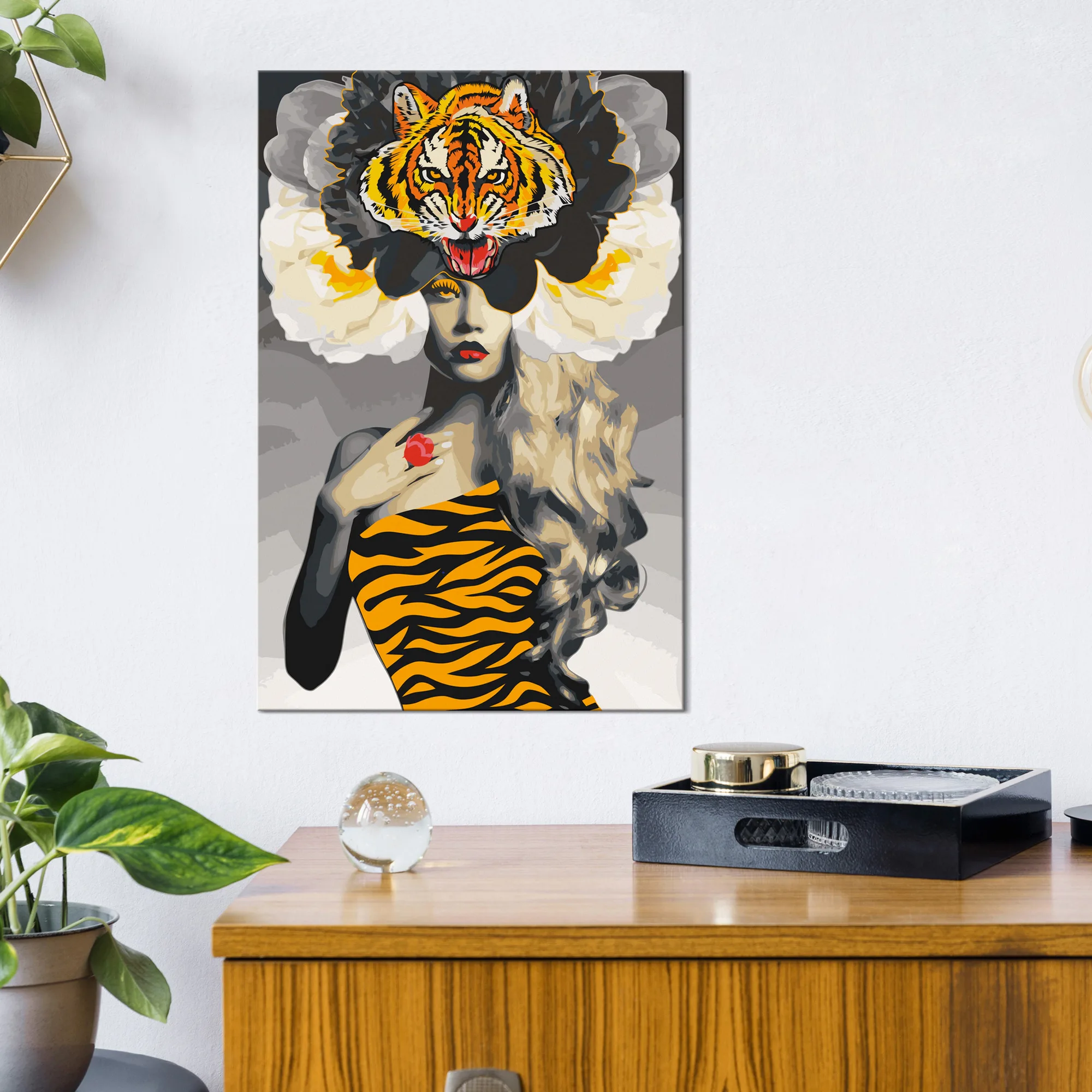 Gör-det-själv Målningar Arkiio Eye of the Tiger