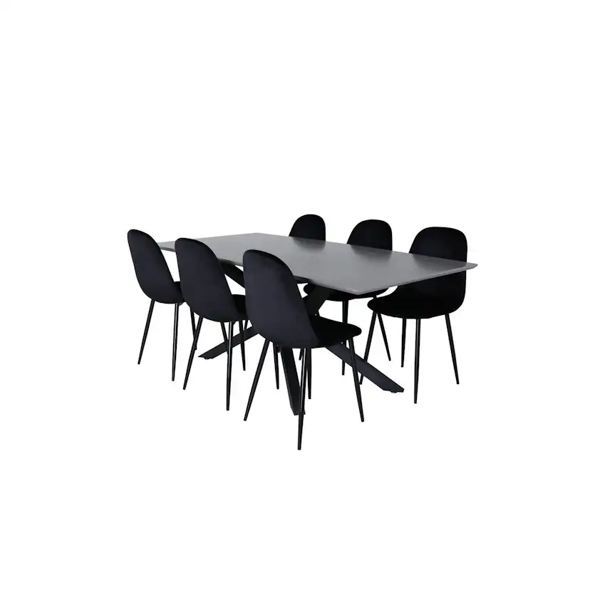 Matgrupp Venture Home Piata med 6 Pobbie Stolar GR22262