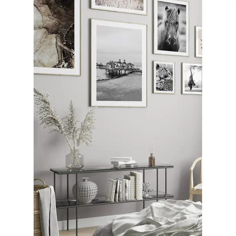 Poster Gallerix Pier At Sunrise