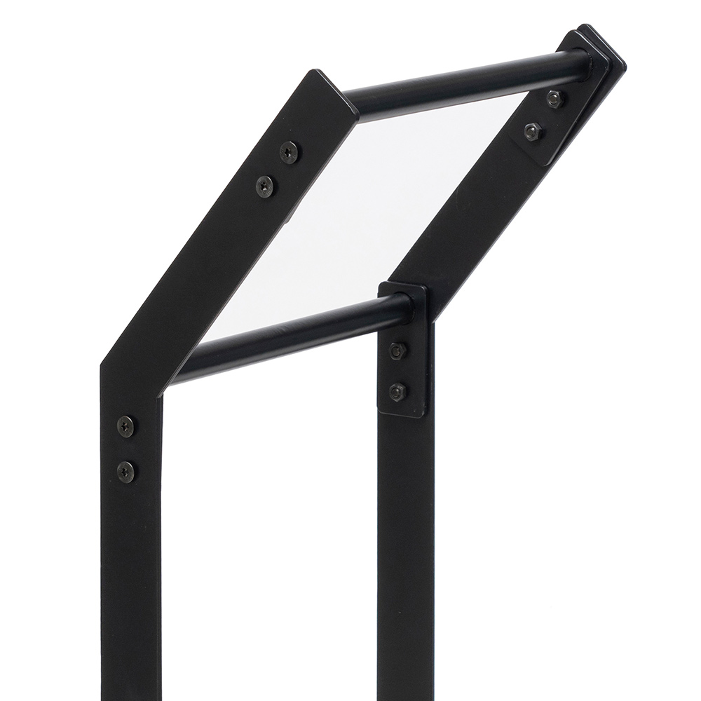 Vedställ Skotte Garden Metall Svart