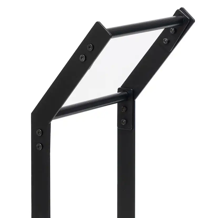 Vedställ Skotte Garden Metall Svart