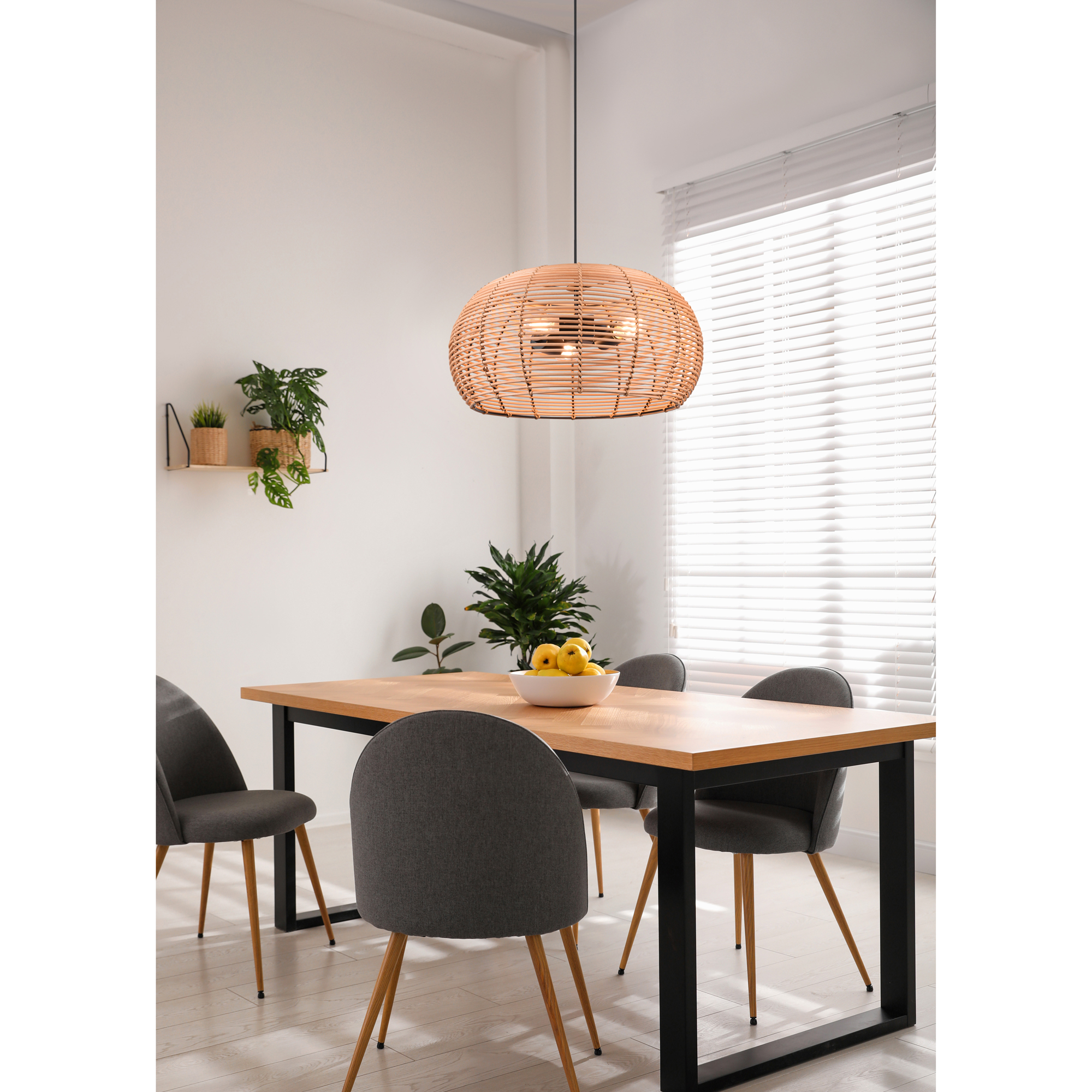 Taklampa Trio Inga 50 cm E27