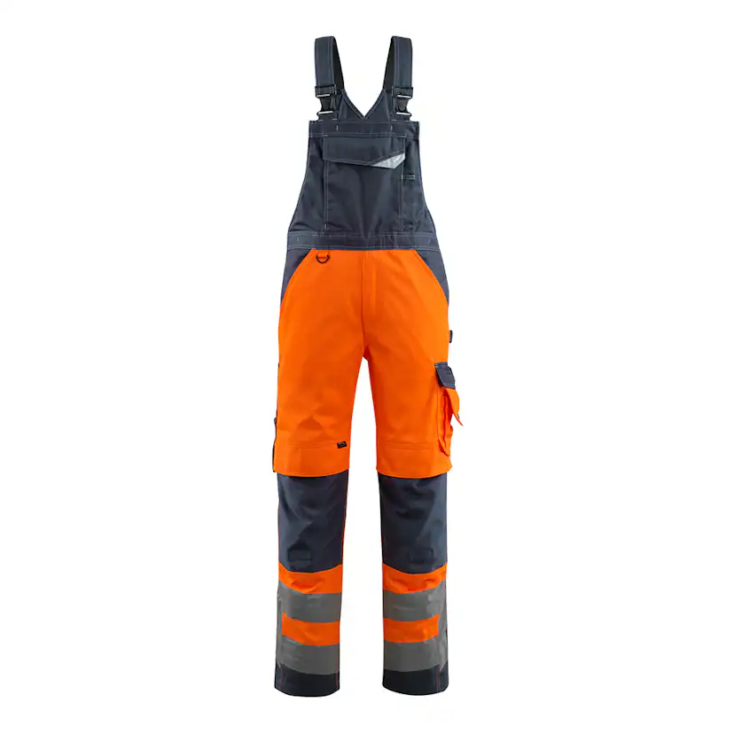 Hängselbyxor med knäfickor Mascot Safe 15569-860