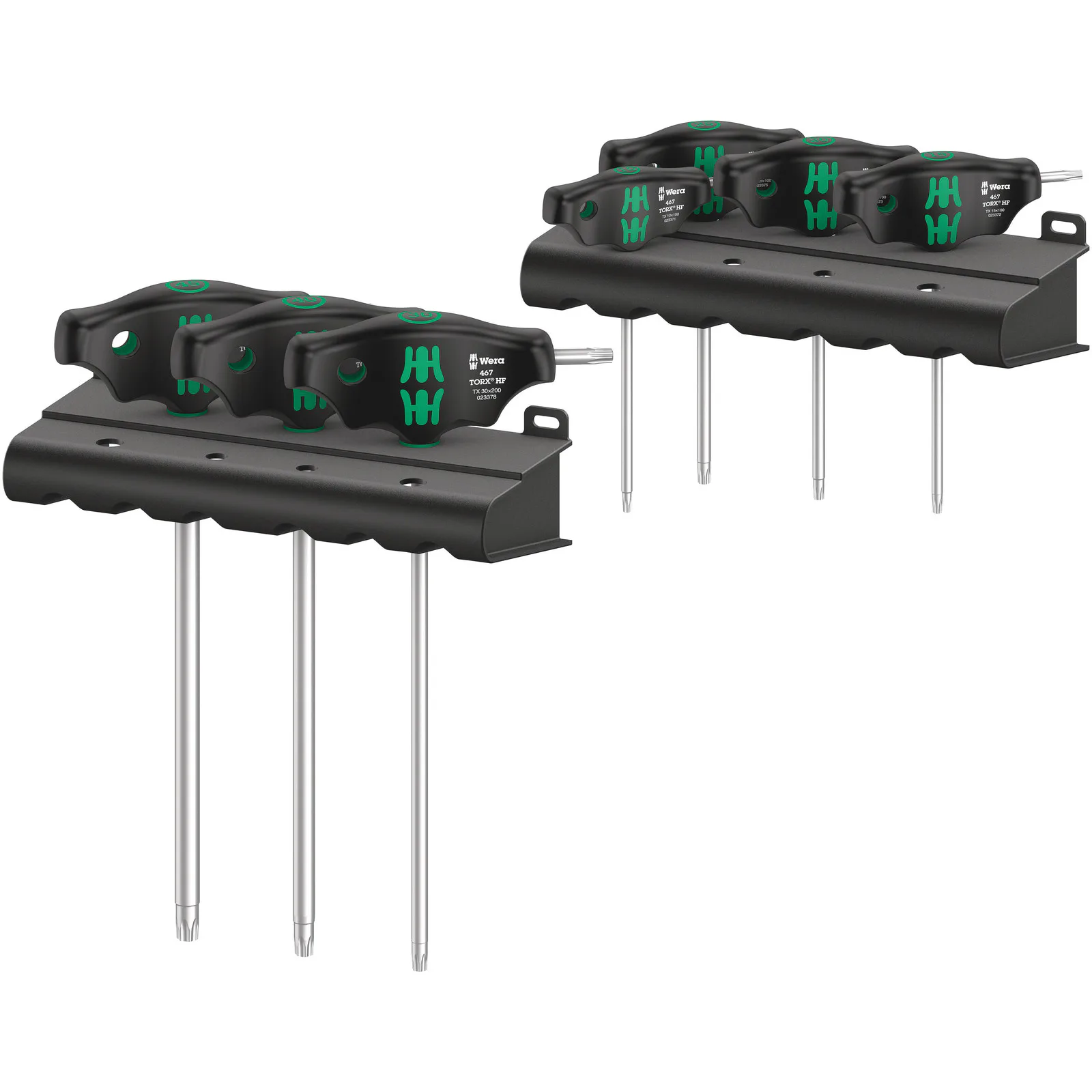 Skruvmejselsats Wera 454/7 Hf Set 1 Med T-Hantag