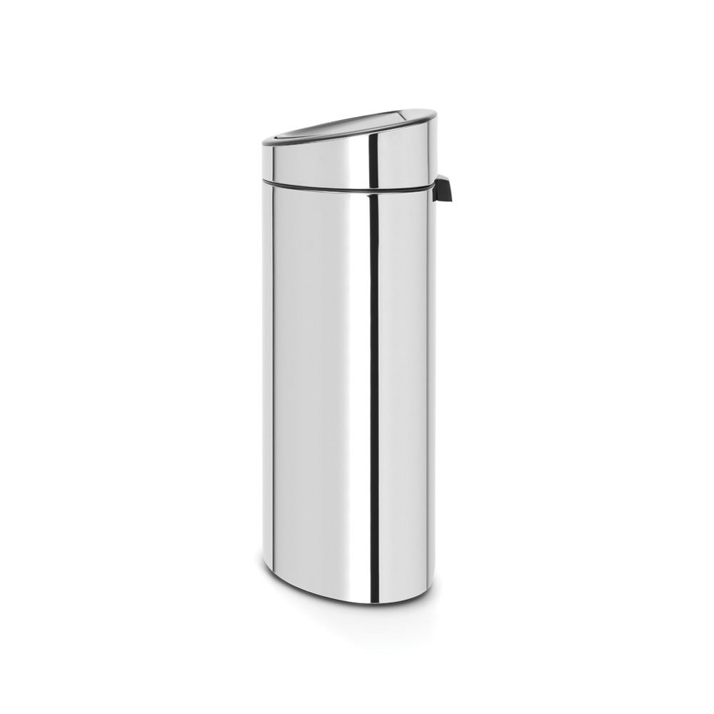 Touch Bin New 40L Blankt Stål Färg: Blank Stål