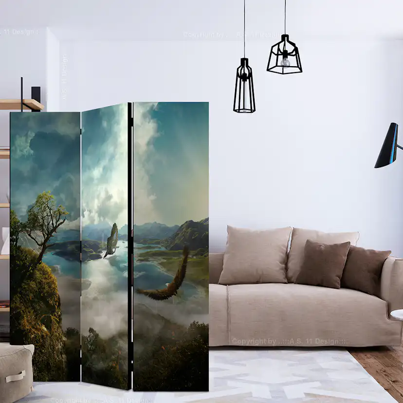 Rumsavdelare Arkiio Flight Over The Lake 135x172 cm