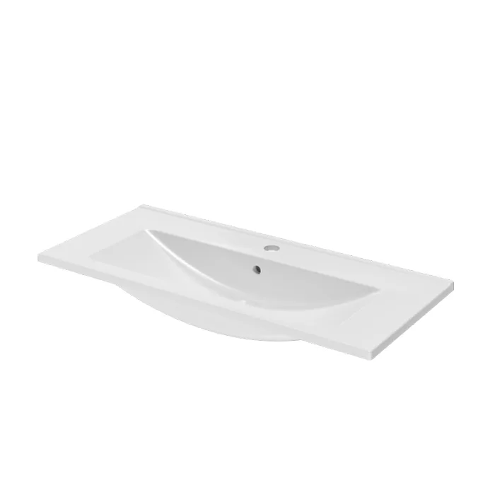 Tvättställ Unden 80x35 Vit Bredd: 81cm, Djup: 36cm