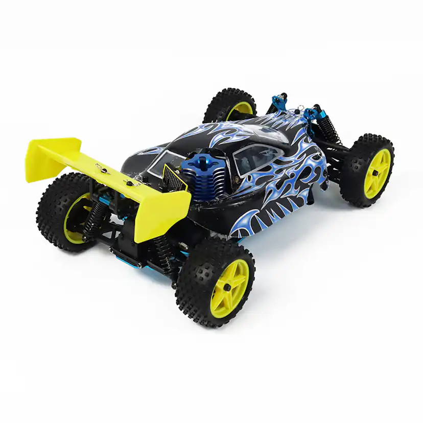 Radiostyrd Bil React RTR Super Nitro 4WD