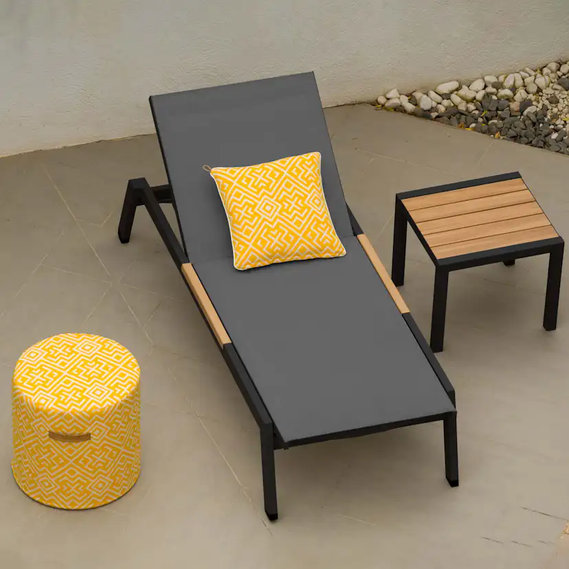 Trädgårdsbord LifestyleGarden Panama sidobord 50 cm
