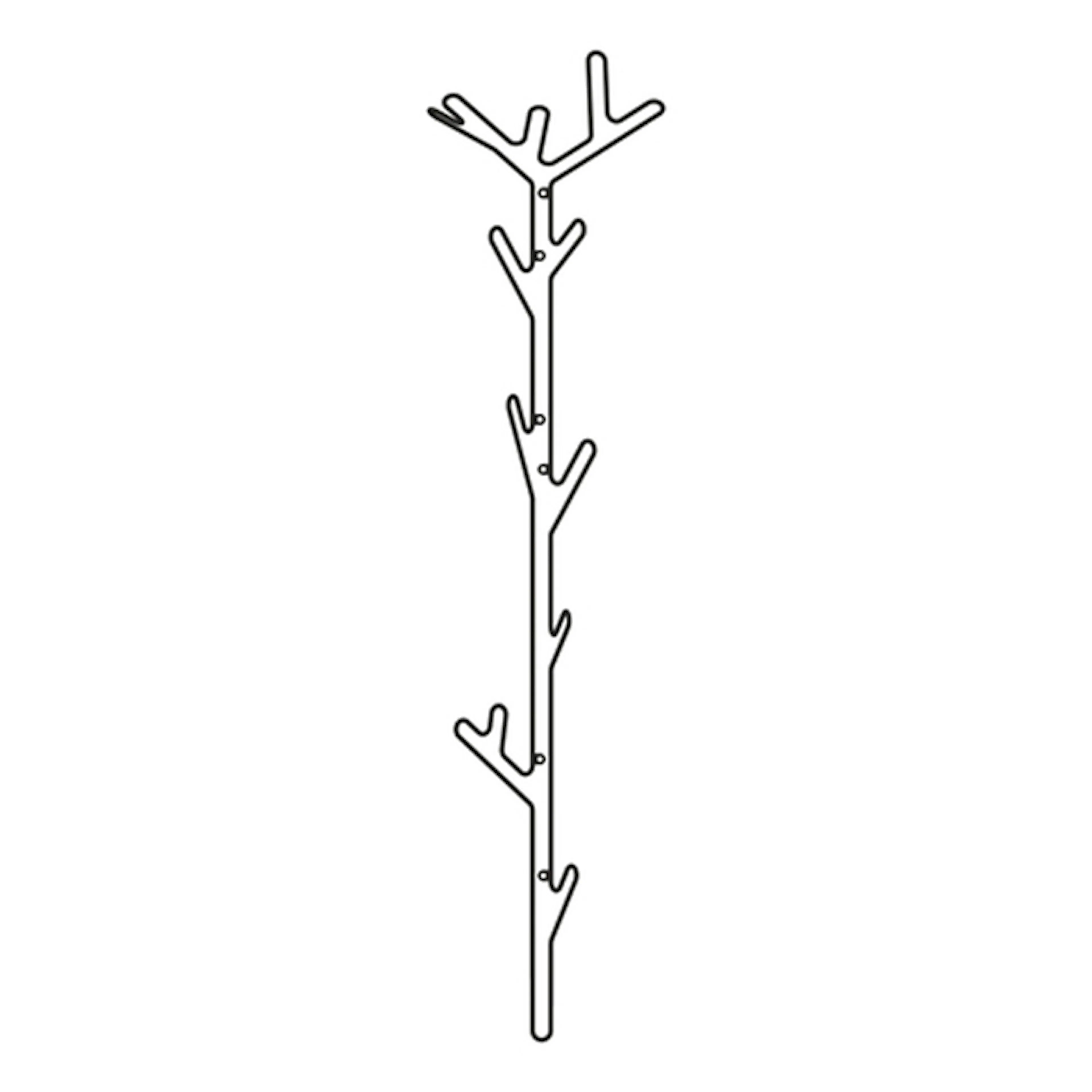 Branch Hanger black Svart