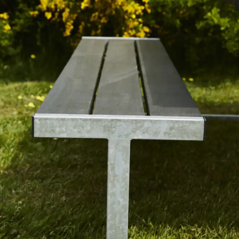 Picknickbord Hortus Nonwood Antracit Galvaniserad Ram Njord