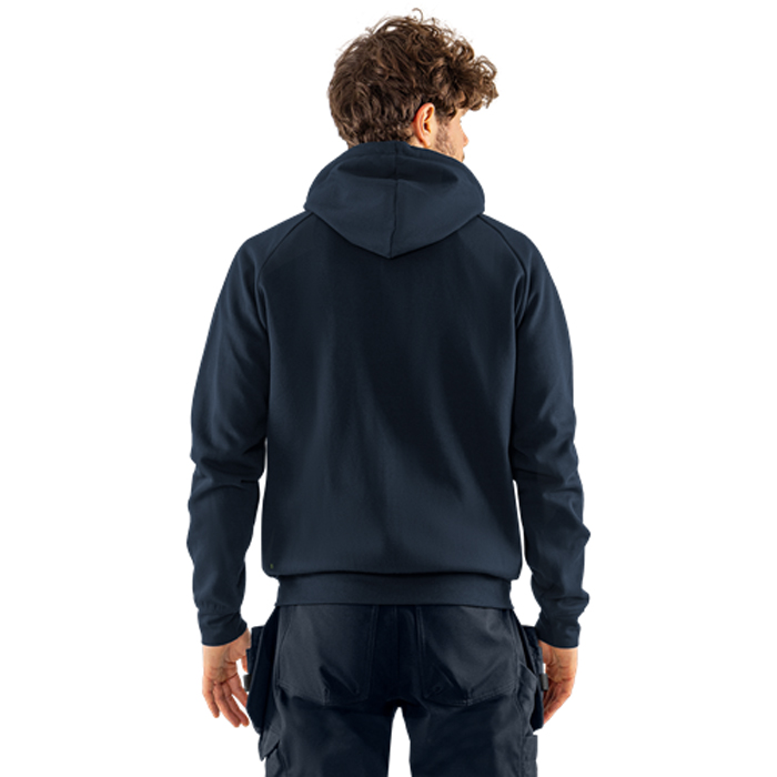 Sweatshirt-jacka Fristads med huva 7550 GSM