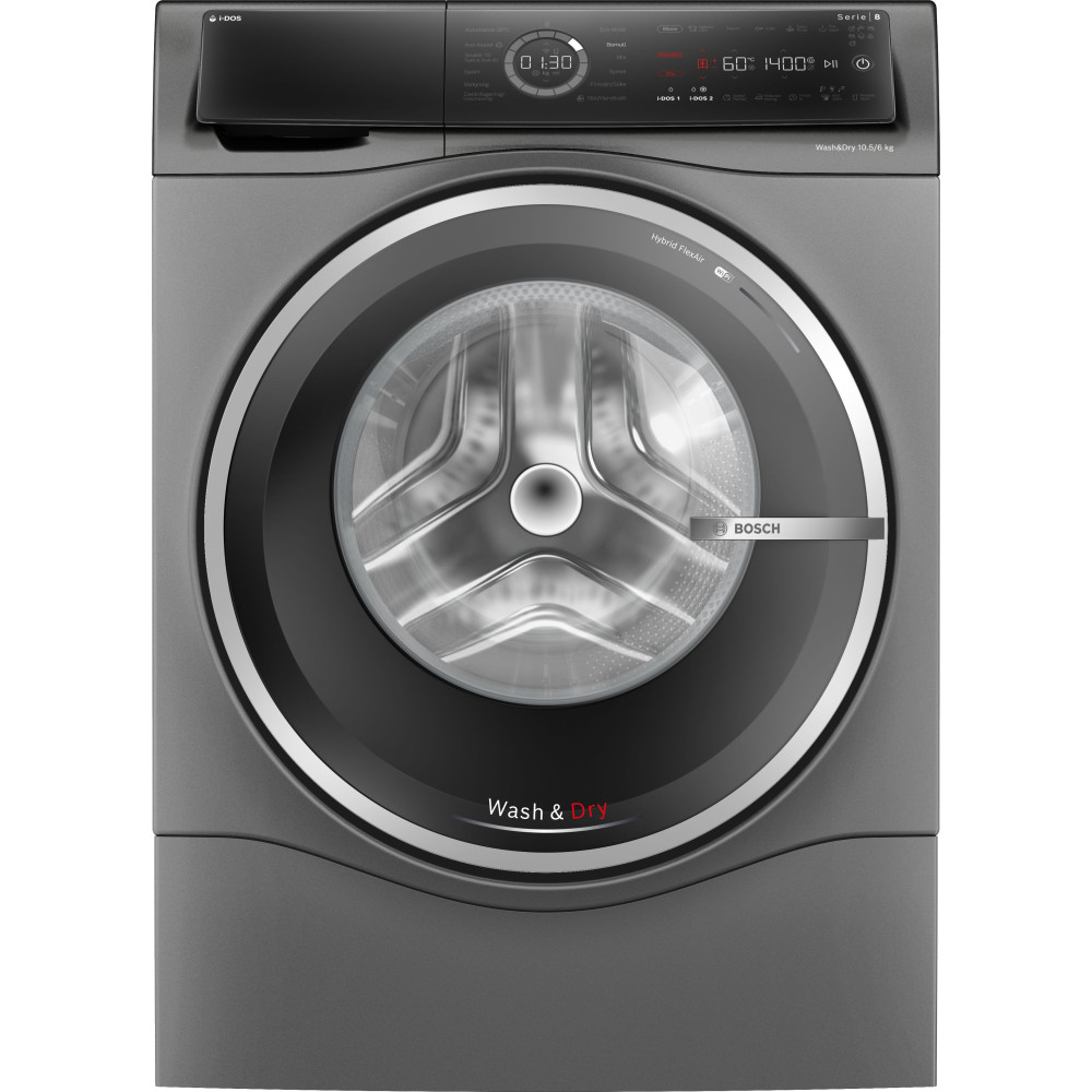 Tvätt/Torkmaskin Bosch WNC254A Serie 8 10.5/6 kg, 1400 v/min