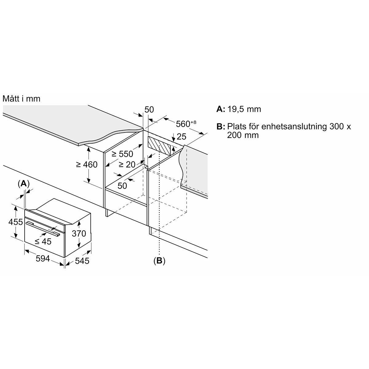 Inbyggnadsmikro Siemens iQ700 CE732GXB1