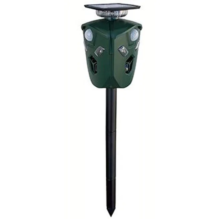 Ultraljudsskrämmare Ryom PIR360 Musskrämma & Råttskrämma med Larm för Trädgård