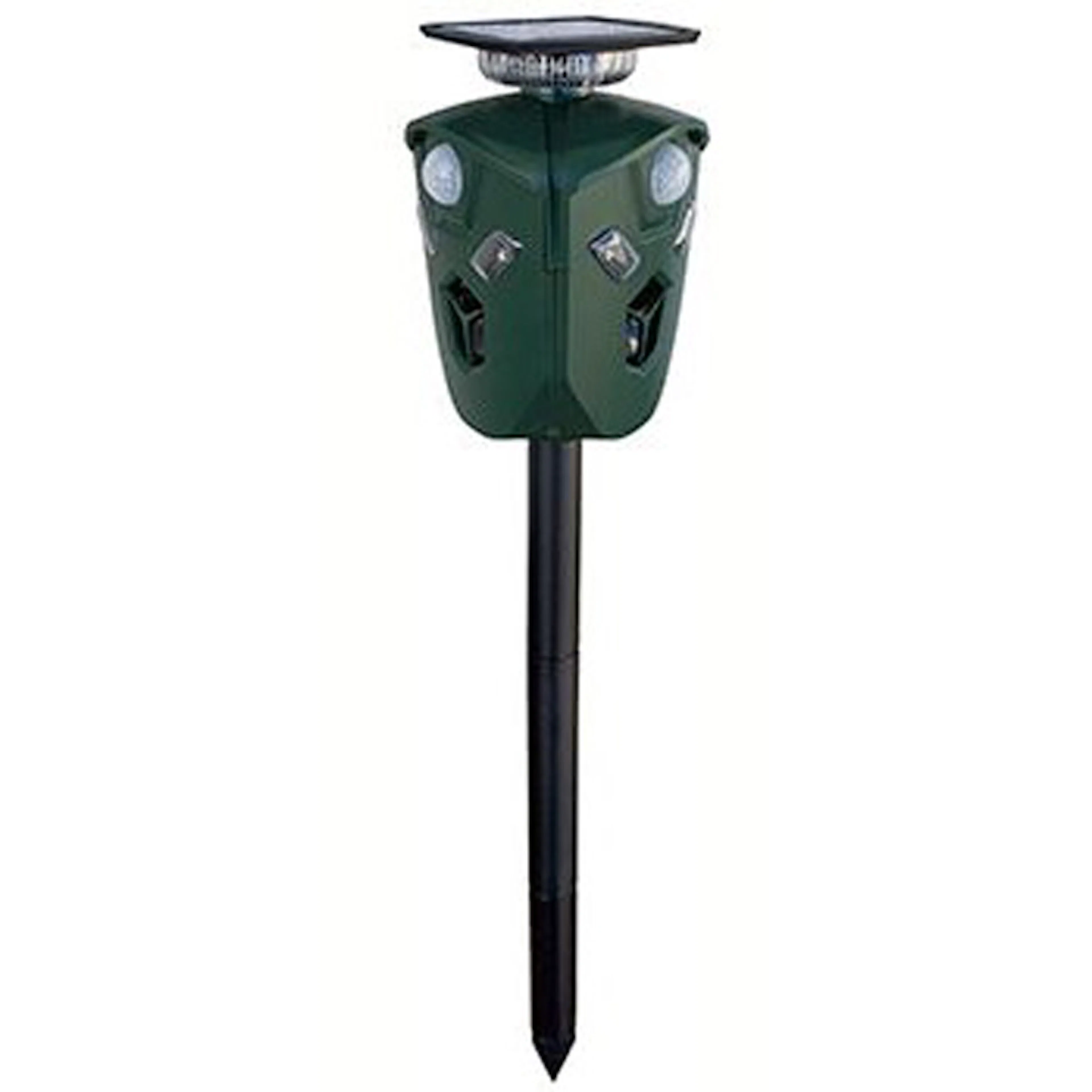 Ultraljudsskrämmare Ryom PIR360 Musskrämma & Råttskrämma med Larm för Trädgård