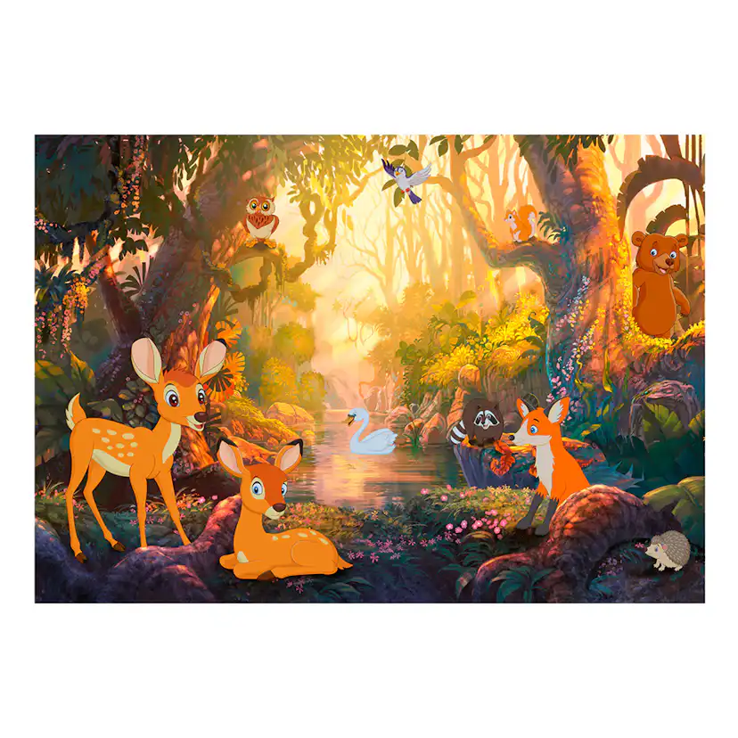 Fototapet Arkiio Animals In The Forest