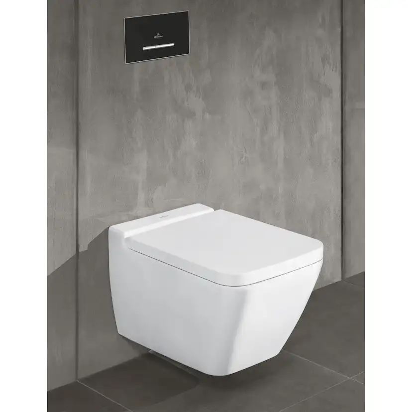 Spolknapp Villeroy & Boch ViConnect installationssystemen 92 Antracit Matt