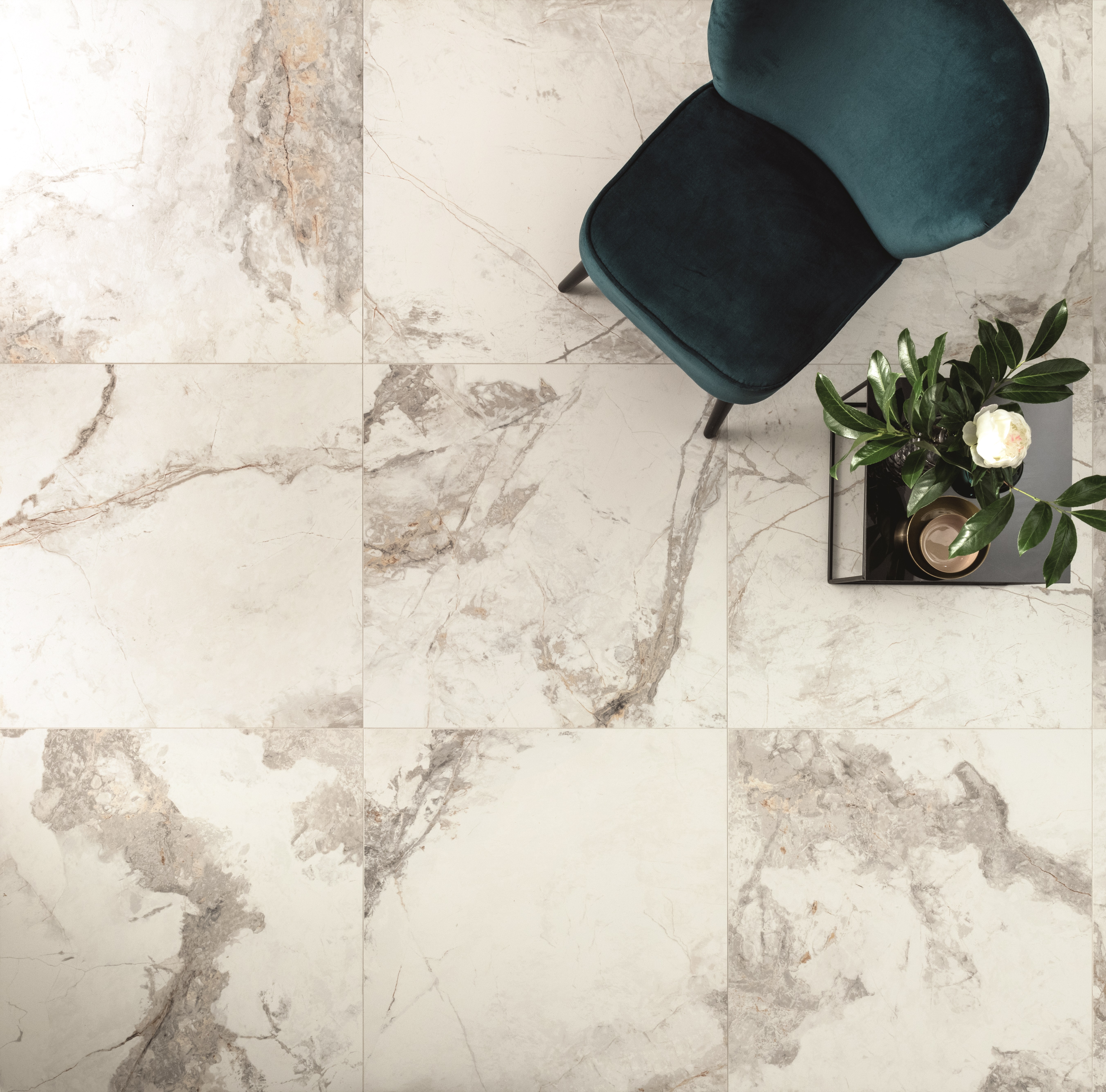 Klinker Astor Ceramiche Golden Age Vit 60x60 cm