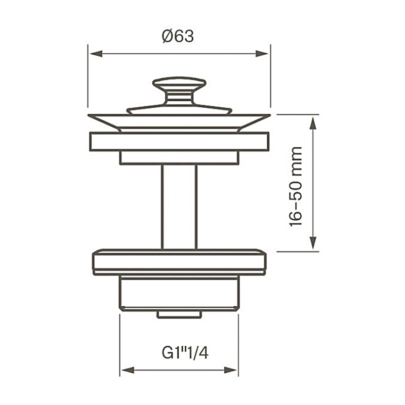 Silventil Tapwell 58400 Krom