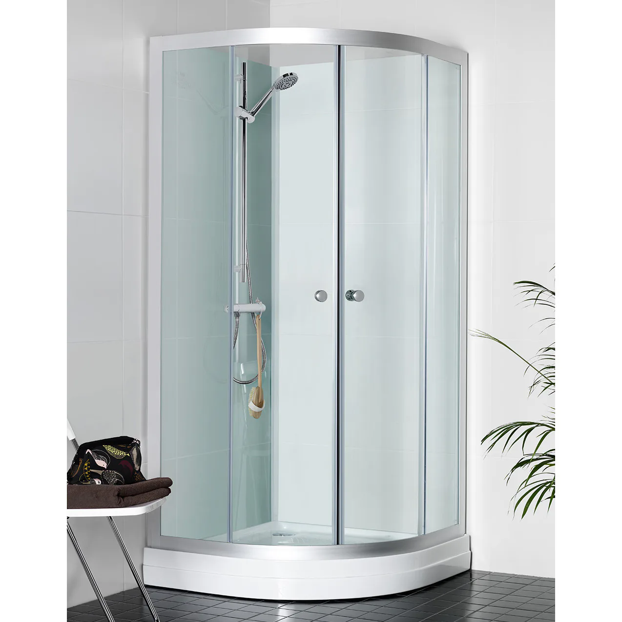 DUSCHKABIN HAFA INSPIRE 80X80 ROUND 800x800 mm