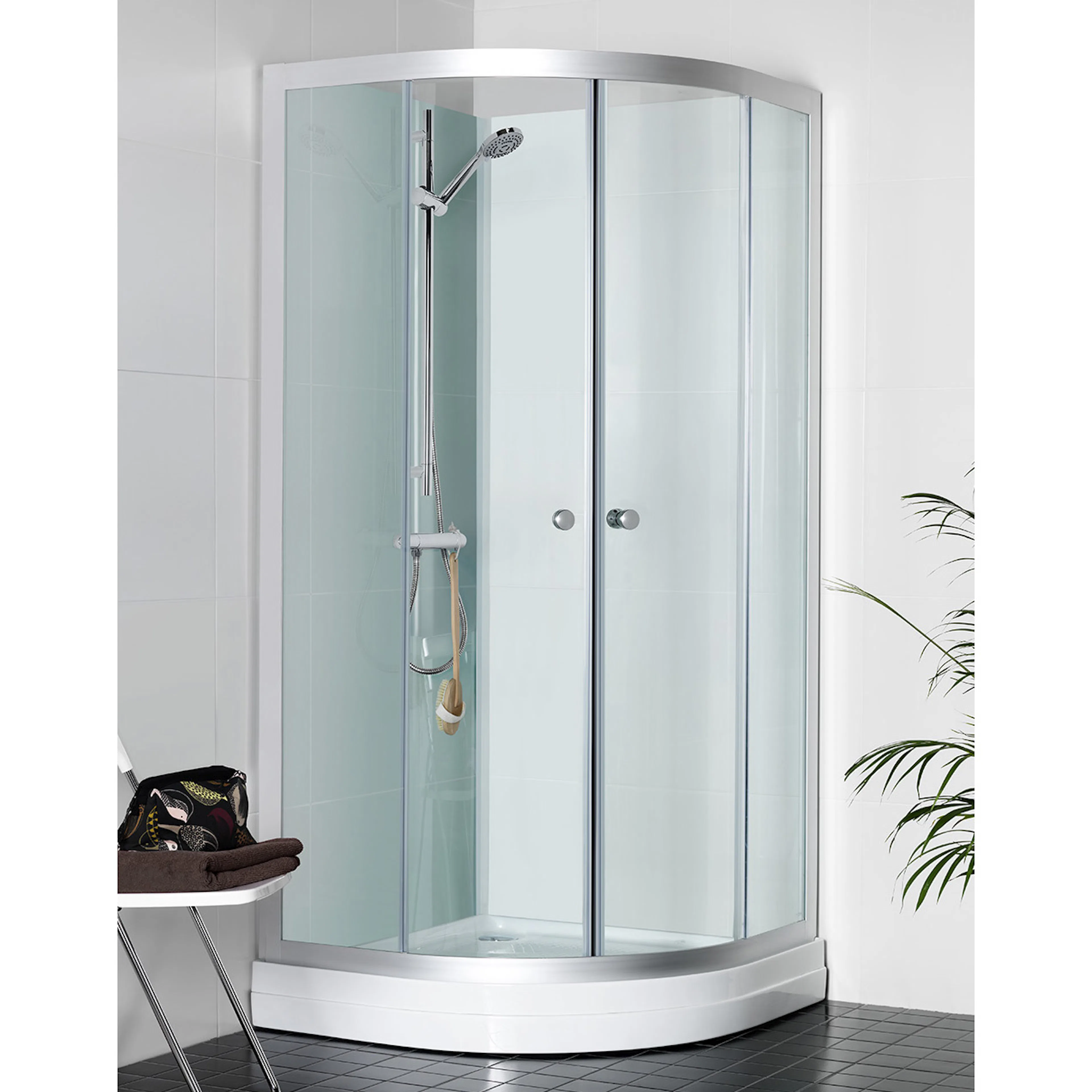 DUSCHKABIN HAFA INSPIRE 80X80 ROUND 800x800 mm