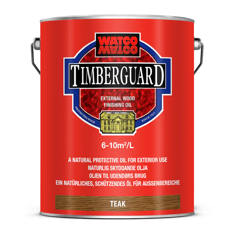 Underhållsolja Timberex Timberguard Teak 5 l