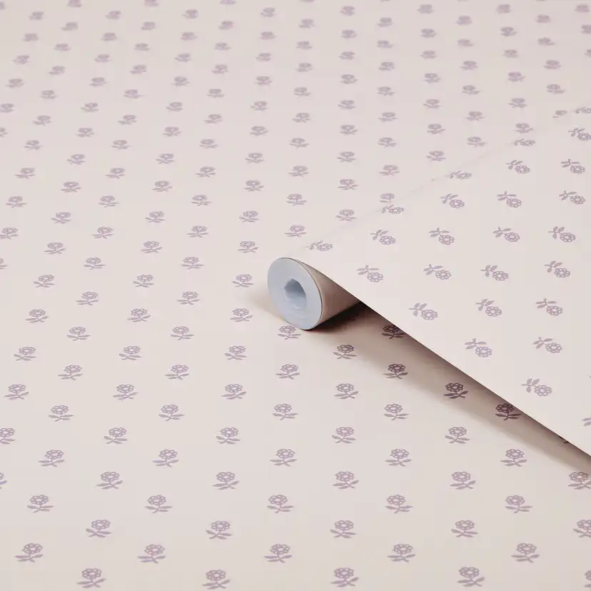 Tapet Laura Ashley Daisy Lavender Purple 119864