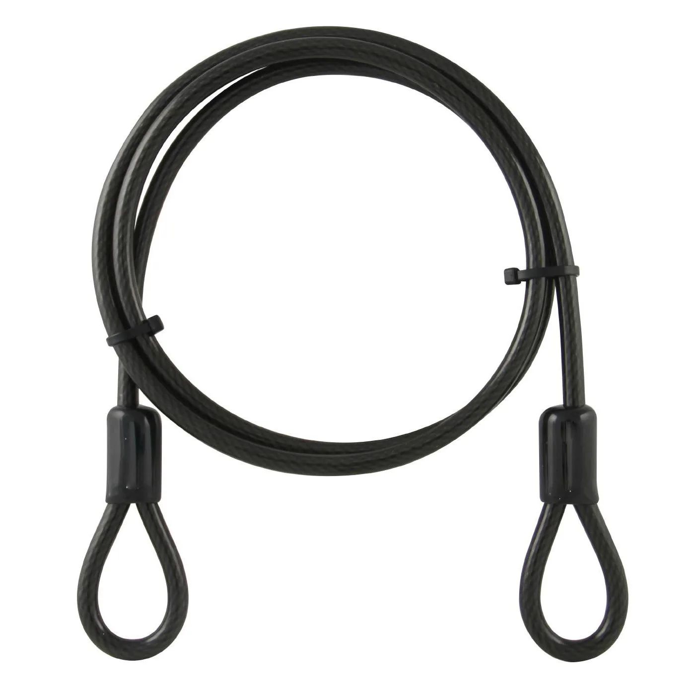 Låswire Millers Öglor Svart 8 mm