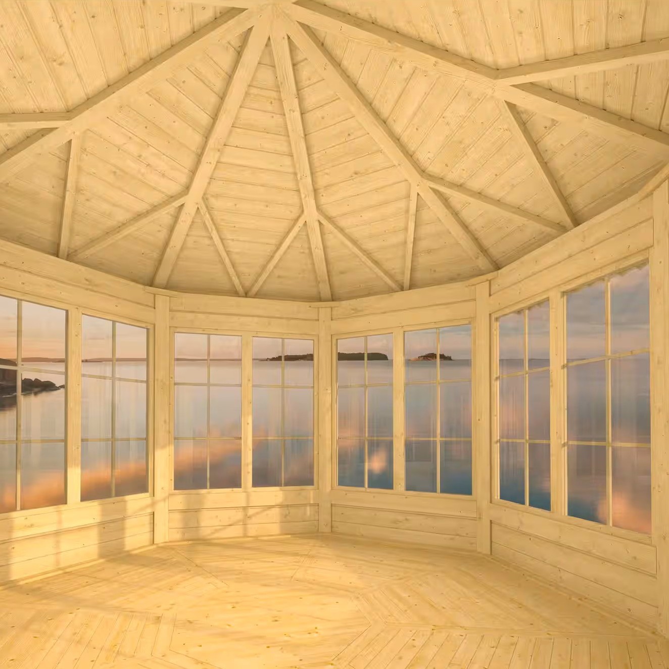 Lusthus Nordkapp.NU SOLBACKA 10m2