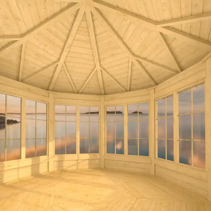Lusthus Nordkapp.NU SOLBACKA 10m2