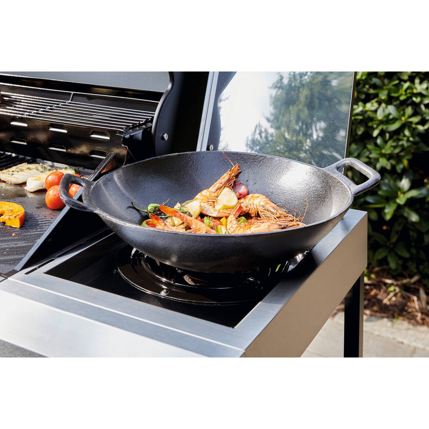 Gasolgrill Landmann Rexon 6.1 PTS cooK Rostfritt Stål 12120