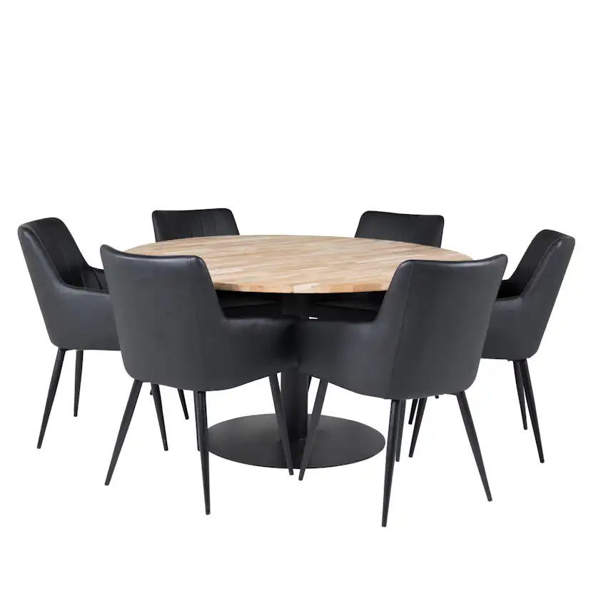 Matgrupp Venture Home Cirebon med 6st Comfort Stolar