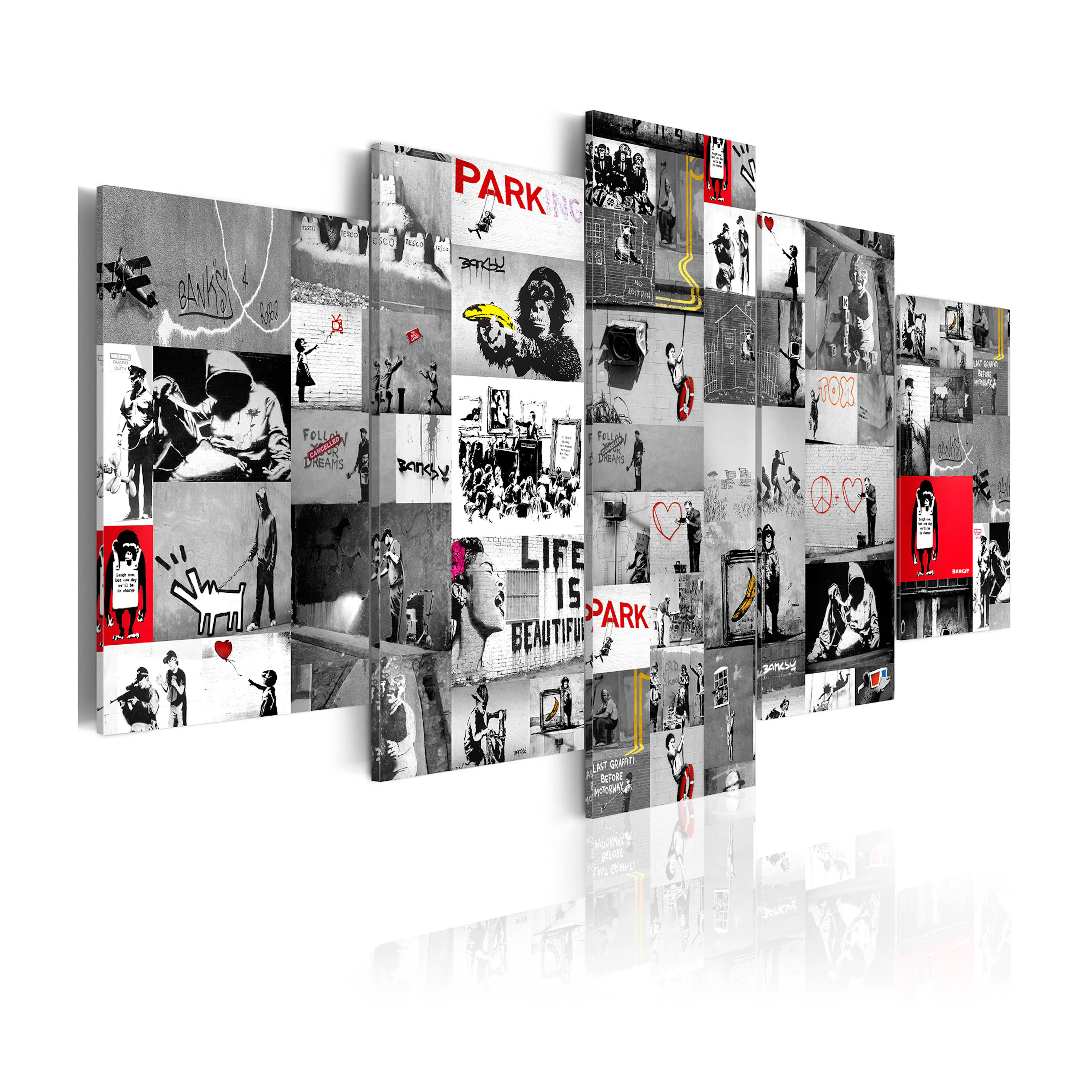 Tavla Arkiio Street Art Banksy IV