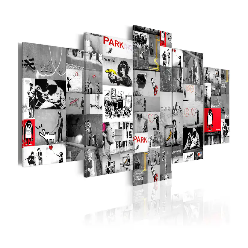 Tavla Arkiio Street Art Banksy IV