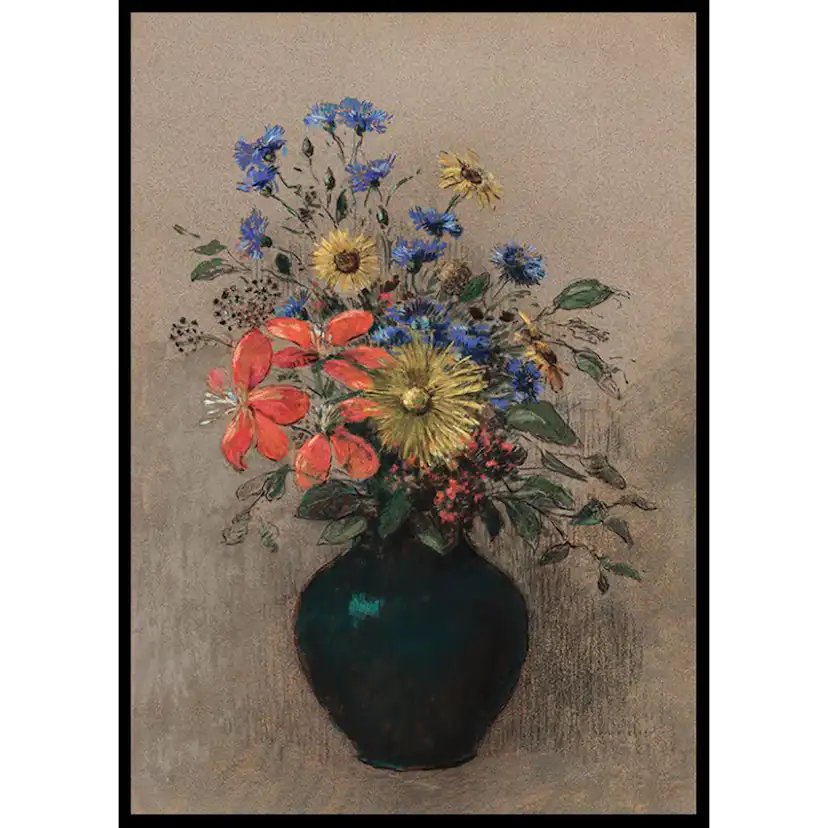 Poster Gallerix Wildflowers By Odilon Redon