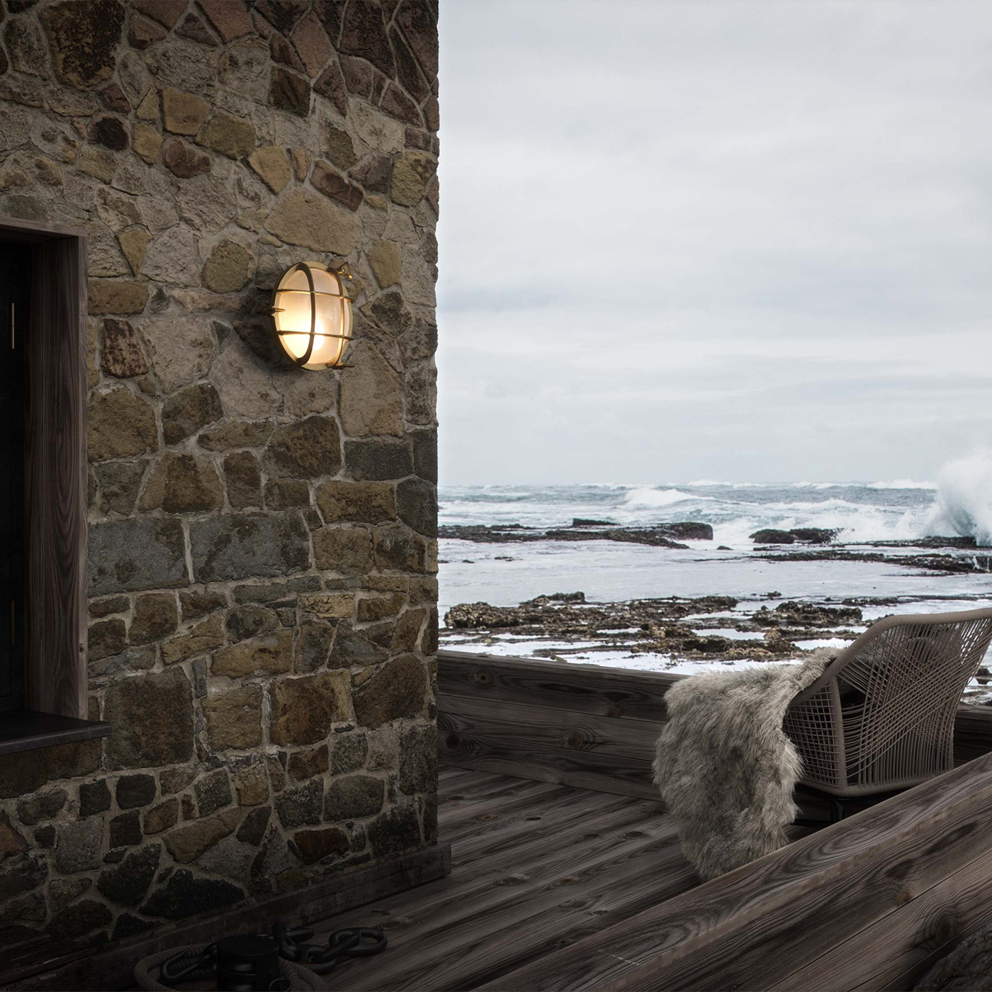 Fasadbelysning Nordlux Polperro