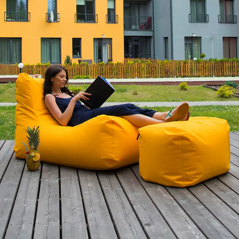 Sittpuff SLOWDOWN Plus Colorin Oeko-Tex