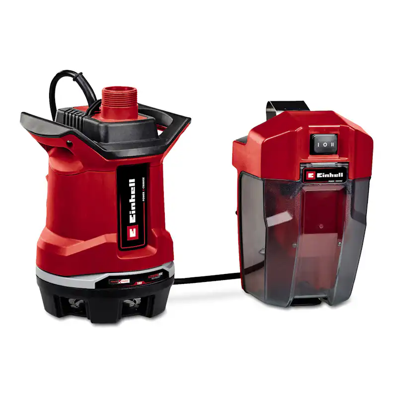 Vattenpump Einhell GE-DP 18/25 Li Utan Batteri & Laddare