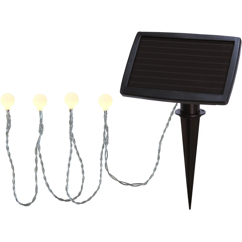 Solcells-ljusslinga Star Trading Globini